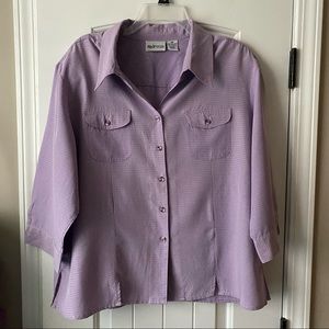 Apparenza 3/4-sleeved blouse size 18W